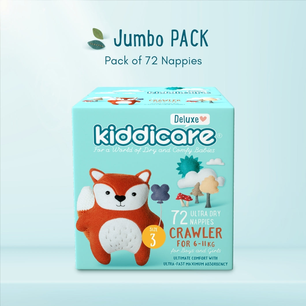 Deluxe Premium Unisex Diapers