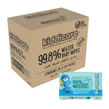 Load image into Gallery viewer, Kiddicare Water Baby Wipes
